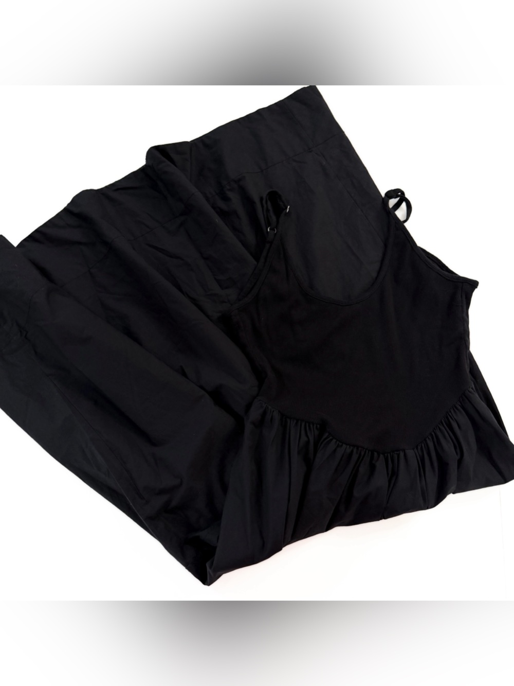 Free People Dress Womens Small Dylan Black Midi - Picture 3 of 11